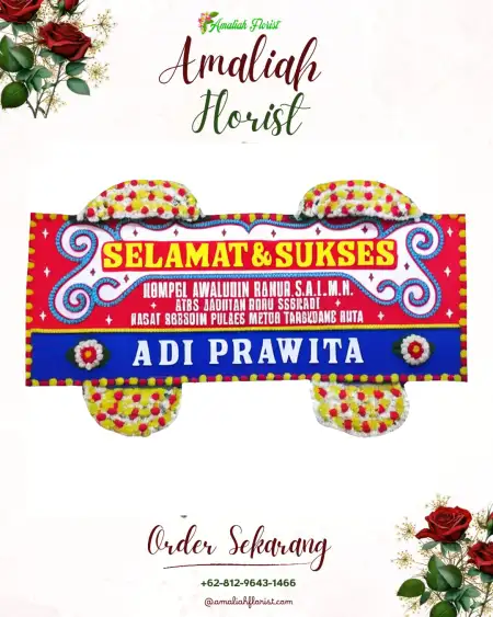 Papan Bunga Ucapan Selamat Kedungan